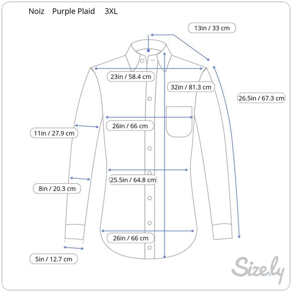 Noiz Men's Button Up Shirt 3XL - Picture 2 of 6